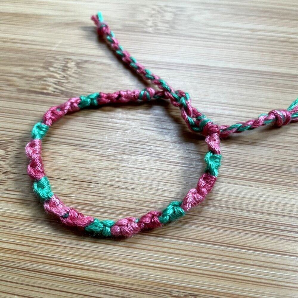 Lia Woven Bracelet anklet trendy comfortable tie embroidery thread woven gift